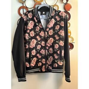Kstately Small Floral Boomer Jacket
